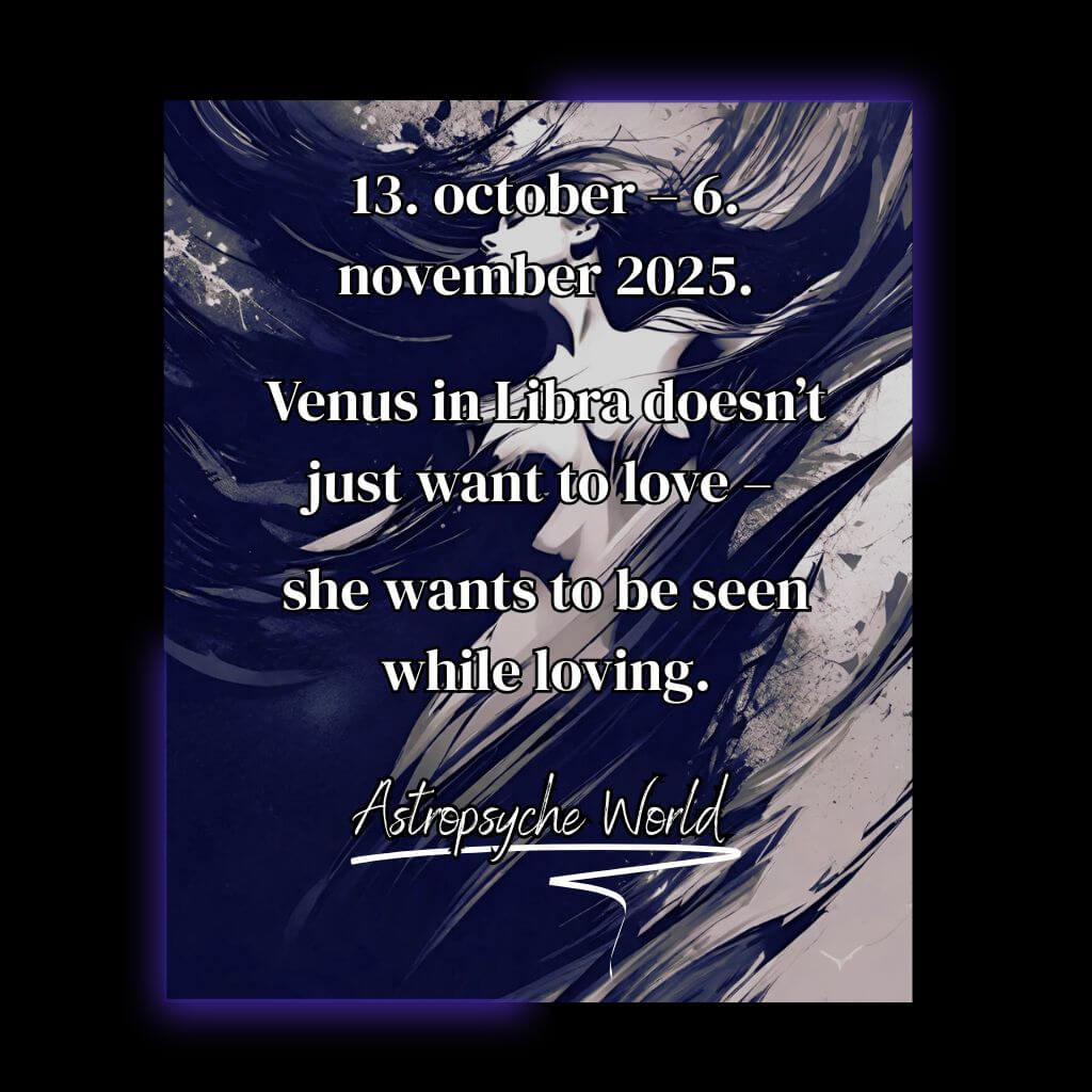 Venus in Libra 2025