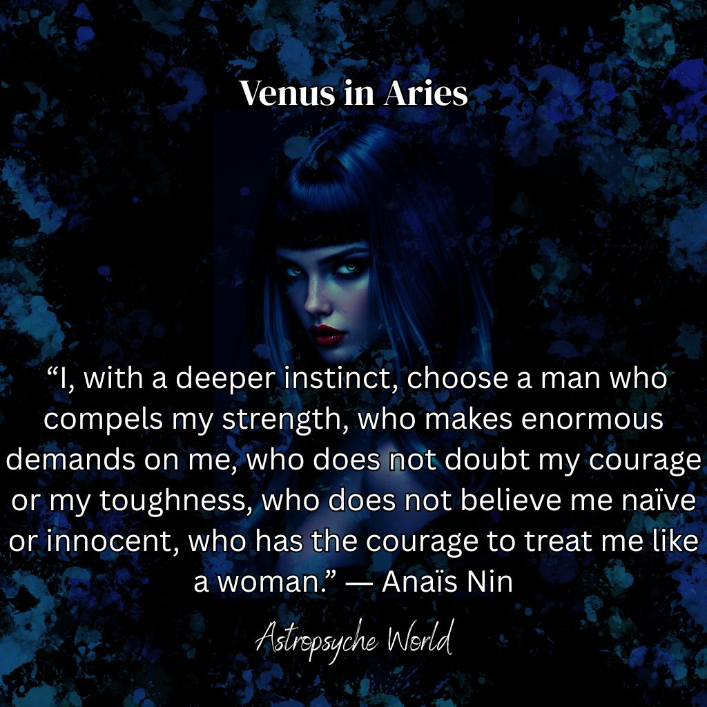 Venus in Aries
